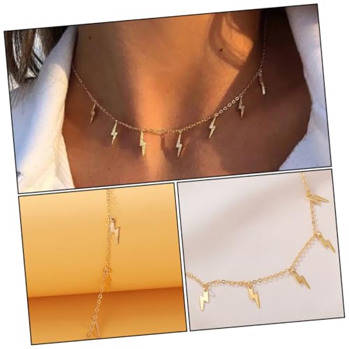 POPETPOP 2 Stück Vintage Halskette mit Anhänger aus Robustem Zinklegierung Verstellbare Damen Schmuckkette Kreatives Design für Vielseitige Styles und Besondere Anlässe Hip Hop Girl von POPETPOP