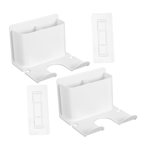 POPETPOP 2 Stücke Haartrocknerhalter Haar-tool-organizer Wandhalterung Klebstoff Föhnhalter Organizer Für Haartrockner Lockenstäbe Haarglätter von POPETPOP