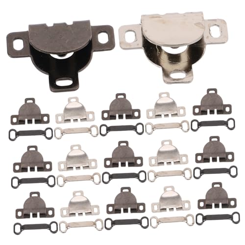 POPETPOP 20 Satz Metall Hosenhaken und Ösen Teiliges für Hosenbund Verschluss Kleid Rock Kleidung Metall Verschlüsse Strapazierfähig und Modisch für DIY Nähzubehör von POPETPOP