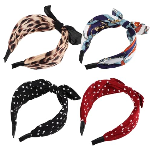 POPETPOP 20 Stk Hasenohr Stirnband haarband set hair accessories for Haarschmuck für Damen Schleifenstirnbänder für Frauen Haargummi Stirnband für Mädchen Haarband für Mädchen binden von POPETPOP