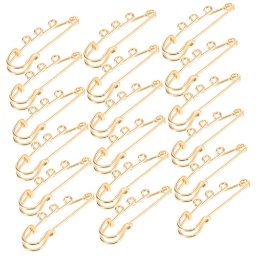 POPETPOP 20 Stück Sicherheitsnadel Brosche Ästhetische Nadel Schalnadel Brosche Pins Für Kleidung Hosen Sicherheitsmetallclips von POPETPOP