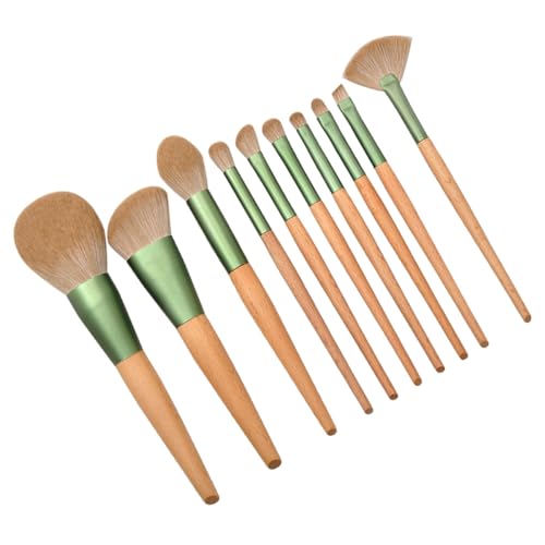 POPETPOP 20 Stk Make-up-pinsel-set Gesichts-make-up-tools Puder Erröten Make-up Pinsel Kosmetikpinsel Mit Holzgriff Schminkkasten Lidschattenpinsel Tragbar Lidschatten Pinsel Kunstfaser von POPETPOP