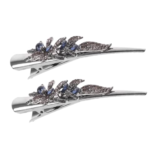 POPETPOP 2stücke Haarnadeln Aus Metall Mit Juwelenbesetzten Details Stilvoller Haarschmuck Für Damen Und Mädchen Für Alltag Partys Und Hochzeiten Langlebig Und Sicher Zu Tragen von POPETPOP