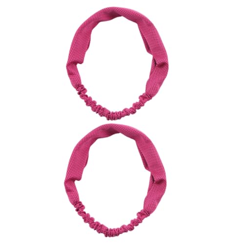POPETPOP 2stücke Kühlendes Fitness Stirnband Elastisches Sweatband Für Workout Und Yoga Atmungsaktive Sport Haarbänder Männer Und Frauen Schweißabsorbierend Und Komfortabel von POPETPOP