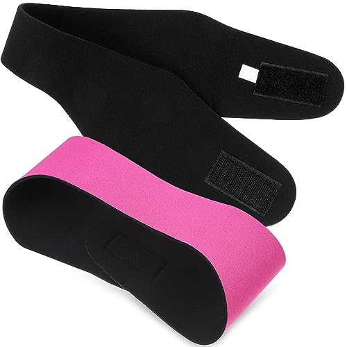 POPETPOP 2stücke Schwimmen Ohr Schutz Stirnbänder Für Junge Mädchen Wasserdichter Gehörschutzband Mit Klebeverschluss Für Schwimmbadtraining Und Sportarten Wiederverwendbar Und von POPETPOP