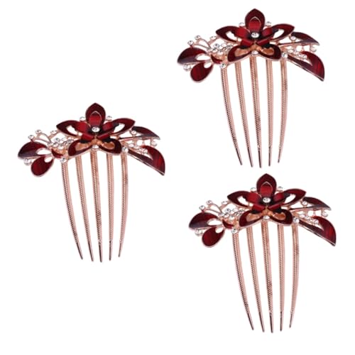 POPETPOP 3 Stück Glamouröser Haarschmuck Für Die Hochzeit Exquisiter Brautkopfschmuck Stilvolle Mode Kopfbedeckung Haarschmuck Für Frauen POPETPOP 3 Stück Glamouröser Haarschmuck Für Die Hochzeit Exquisiter Brautkopfschmuck Stilvolle Mode Kopfbedeckung Haarschmuck Für Frauen von POPETPOP