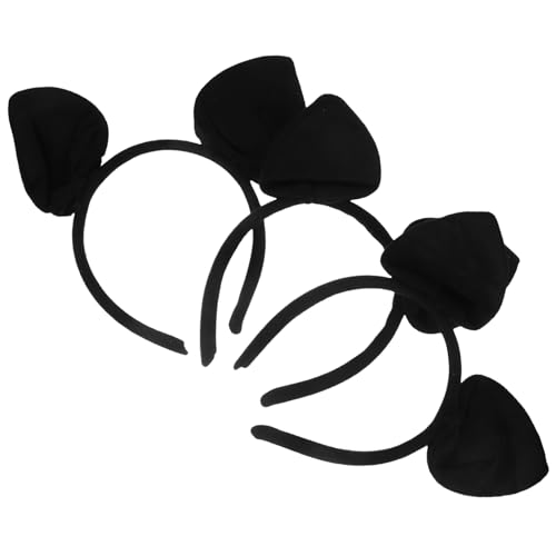 POPETPOP 3 Stück Haar-Topper Halloween-Haar-Accessoires Haarband Haar-Accessoires Für Mädchen Haarbänder Stirnbänder Fledermaus-Stirnband Damen-Stirnband Lustiges Stirnband von POPETPOP