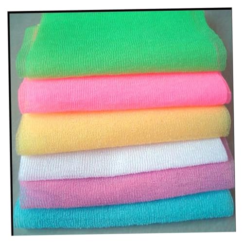 POPETPOP 3St exfoliating towel skincare wannenrandarmatur bad zubehör badzubehör Badewannenzubehör Handtücher Badetuch Nylonhandtuch Handtuch zum Duschtuch verlängern Badeblume von POPETPOP