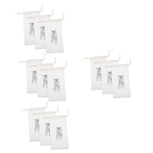 POPETPOP 4 Sätze Schuhe Für Mädchen Tanzschuhtasche Hausschuhe Tasche Für Tanzkostüme Tragetaschen Für Ballettschuhe Aufbewahrungstasche Für Tanztaschen Und Schuhe Flanell 3 Stück * 4 von POPETPOP
