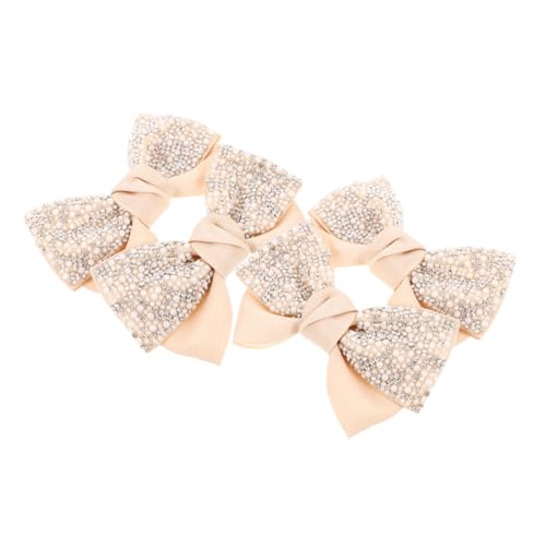 POPETPOP 4 Stück Schuhschmuck Schleifen Charms Teiliges Strass Verzierung für Damen High Heels Pumps Braut Party Hochzeit Dekoration Vielseitig Einsetzbar und Elegant von POPETPOP