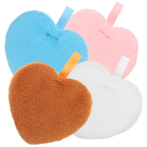 POPETPOP 4 Stück Teiliges Herzförmiger Make Up Schwämme Weiche Puderquasten Praktische und Tragbare Applikatoren für Damen Hautfreundlich Vielseitig für Foundation und Puder Geeignet POPETPOP 4 Stück Teiliges Herzförmiger Make Up Schwämme Weiche Puderquasten Praktische und Tragbare Applikatoren für Damen Hautfreundlich Vielseitig für Foundation und Puder Geeignet von POPETPOP