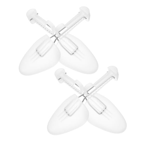 POPETPOP 4 Stück Verstellbare Schuhspanner aus Langlebigem Kunststoff für Herren und Freizeitschuhe Sneaker Schuhformer zur Vermeidung von Verformung und Faltenbildung von POPETPOP