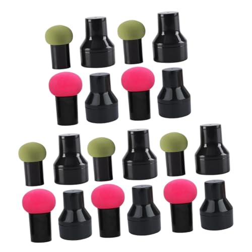 POPETPOP 40 Sätze Pilzkopf-puff Puderquaste Mit Pilzkopf Kissen-grundlage Make-up-werkzeuge Mit Griff -make-up-applikator Mixschwamm Fräulein Hydrophiles Polyurethan Zubehör Bilden von POPETPOP