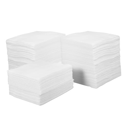 POPETPOP 400stücke Make-up Entferner Pads Aus Vliesstoff Doppelseitige Reinigungsunterlagen Für Sanfte Gesichtsreinigung Für Hautpflege Unterwegs von POPETPOP