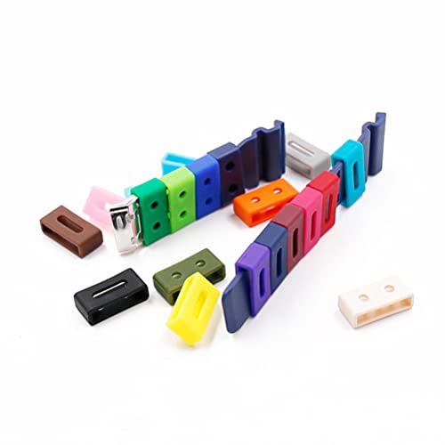 POPETPOP 4stücke Silikon-uhrenarmband-Ringe Ersatzschlaufen Für Armbänder Flexible Für Uhrenband Sichere Befestigung Für Handgelenksuhren Blau von POPETPOP