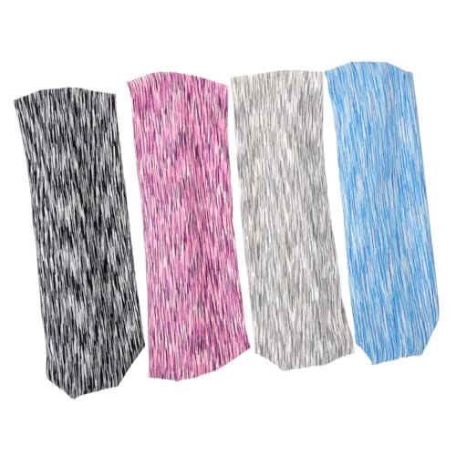 POPETPOP 4pcs Schweiß Stirnband Running Stirnband Dekoratives Training Sportliche Breite dekoration von POPETPOP
