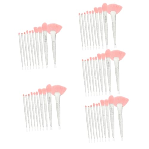 POPETPOP 5 Sätze Make-up Pinsel Makeup Bürsten Lidschatten Werkzeug Geschmeidiger Make-up-pinsel Gesichts-make-up-pinsel Kosmetischer Augenpinsel Fräulein Konisch Erröten Pinsel Plastik von POPETPOP