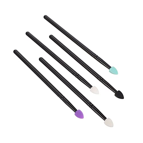 POPETPOP 5 Stk Lidschatten Make-up Pinsel Schwammapplikator Lidschatten-make-up Applikatoren Highlighter-rougestift Lippen-make-up-pinsel Highlight-kit Augen -kunststoffgriff Lippenbalsam von POPETPOP