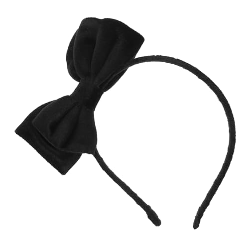 POPETPOP 5 Stk Stirnband Weihnachten Deko Haaraufsätze Weihnachtsdeko Haarband Bowknot-haarreifen Festival-kopfschmuck Bowknot-party-haarreifen Krawatte Frau Samt Stoff Haarnadel von POPETPOP