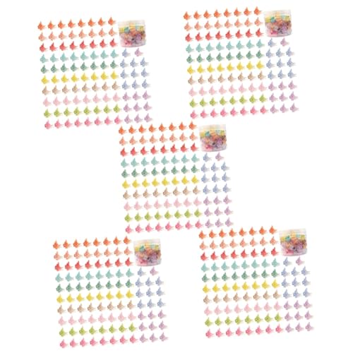 POPETPOP 500 Stk Mini Haarschmuck Haarspange Haarklemmen Haarklammer Mini-blumen-haarspangen Kieferclips Mini-haarkralle Kinder Haarkralle Harz Rutschfeste Zange Kleine Pony von POPETPOP