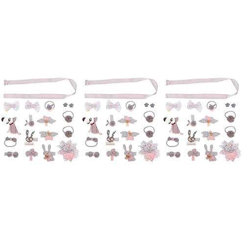 POPETPOP 54 Stk Haarschmuck-set Für Kinder Zarte Haardekore Haarschmuck Für Kleinkinder Weihnachtsstrumpffüller Zubehör Für Haarschleifen Kinderanzug Metall Geburtstagsgeschenk Stoff Baby von POPETPOP