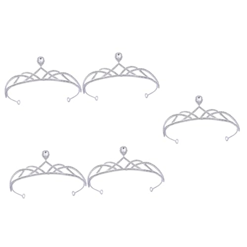 POPETPOP 5stücke Rhinestone Krone Für Damen Elegantes Haarschmuck Für Hochzeiten Geburtstagsfeiern Und Besondere Anlässe Funkelndes Design Für Bräute Und Mädchen von POPETPOP
