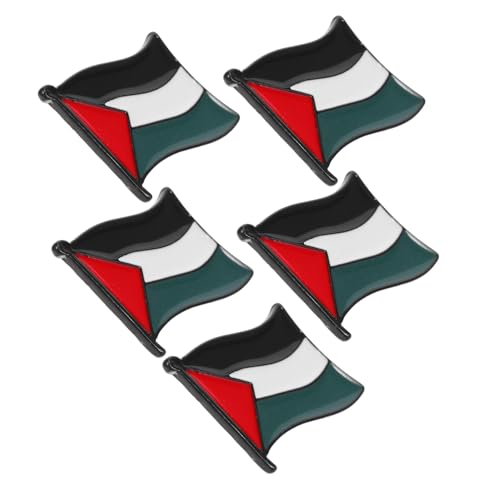 POPETPOP 5Stücke Teiliges Palästina Brosche Set Zinklegierung Dekorative Metallpins für Kleidung Taschen Accessoires für Besondere Anlässe zur Unterstützung Palästinas POPETPOP 5Stücke Teiliges Palästina Brosche Set Zinklegierung Dekorative Metallpins für Kleidung Taschen Accessoires für Besondere Anlässe zur Unterstützung Palästinas von POPETPOP