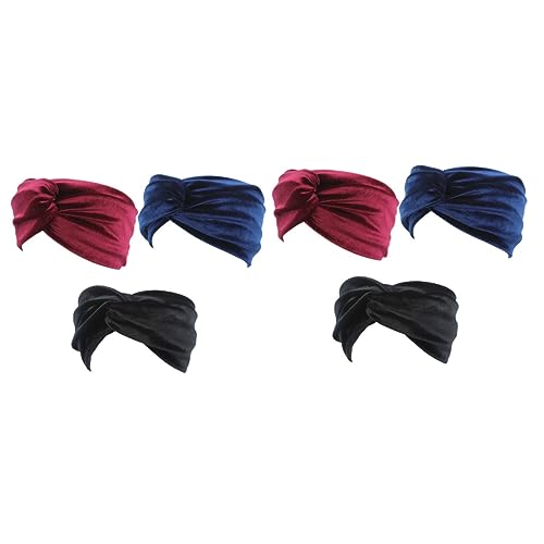 POPETPOP 6 Stk Turban-haarband Schals Für Frauen Haargummis Für Frauen Winterliches Haarband Stirnbänder Für Sportliche Damen Stirnband Damen Stirnbänder Fräulein Combo-platte Bilden von POPETPOP