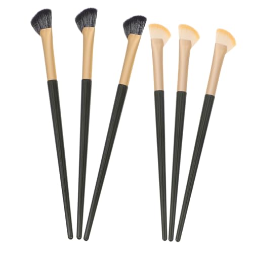 POPETPOP 6stücke Teiliges Augenpinsel Für Eyeliner Concealer Und Lidschatten Abgewinkelte Pinsel Für Präzise Anwendungen Für Frauen Und Mädchen von POPETPOP