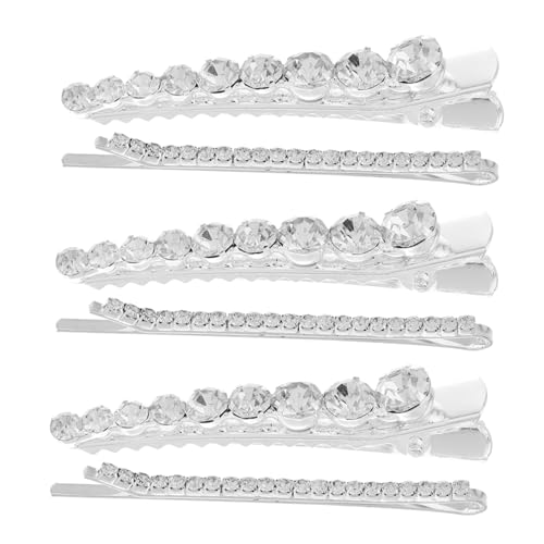 POPETPOP 6stücke Vintage Haarspangen Mit Strasssteinen Funkelnde Haarklammern Für Hochzeiten Und Formelle Anlässe Haaraccessoire Für Damen Und Mädchen von POPETPOP
