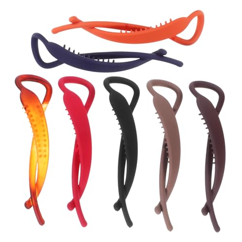 POPETPOP 7stücke Teiliges Haarklammern Für Hohe Rutschfeste Matte Clips Für Dickes Haar Stilvolle Haargreifer Für Frauen Und Mädchen Für Styling von POPETPOP