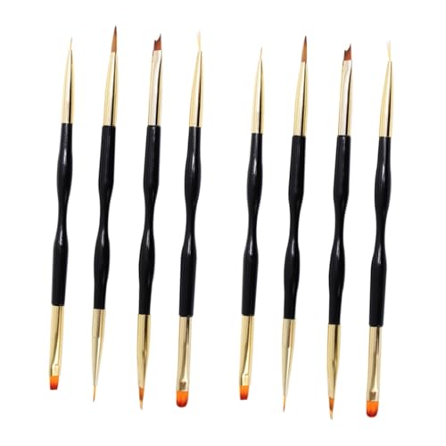 POPETPOP 8 Stk Malpinsel Pinsel Für Punktierungswerkzeuge Stift Für Nageldetail Brochas Para Maquillaje Pinsel Zum Nagellackieren Make-up-pinsel Mit Enden Die Bürste Kristall 3d von POPETPOP