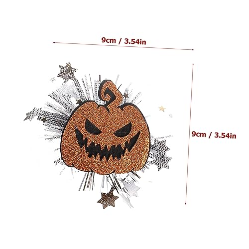 POPETPOP 8 Stück Teiliges Halloween Haarschmuck mit Einzigartigen Kleinen Haarspangen Gruselige Party Accessoires für Frauen und Mädchen für Kostüm Cosplay Karneval und Alltag von POPETPOP