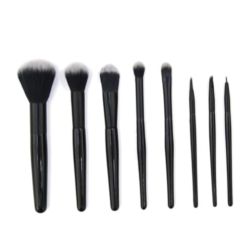 POPETPOP Lady's Makeup Brush 8-teiliges Set Schminkpinsel Pinsel Make-up Professionelles Pinsel-make-up Mädchen Bambus Morandi Frau Make-up Pinsel von POPETPOP