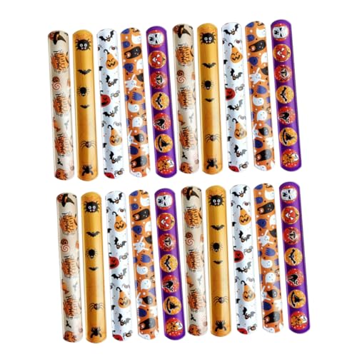 POPETPOP 96stücke Junge Mädchen Schlagarmbänder Schlagarmband Junge Mädchen Schlagbänder Halloween Party Prop von POPETPOP