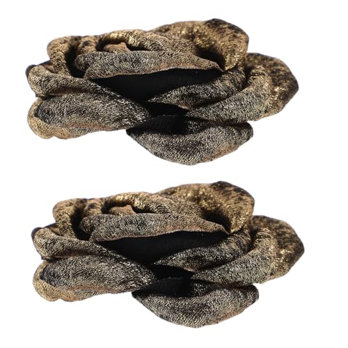 POPETPOP Abnehmbare Blüten Schuhclips Handmade Schuhschnallen für Damen Schuhe Hüte Taschen Deko für Formelle und Anlässe Einfache Vielseitig Einsetzbar von POPETPOP