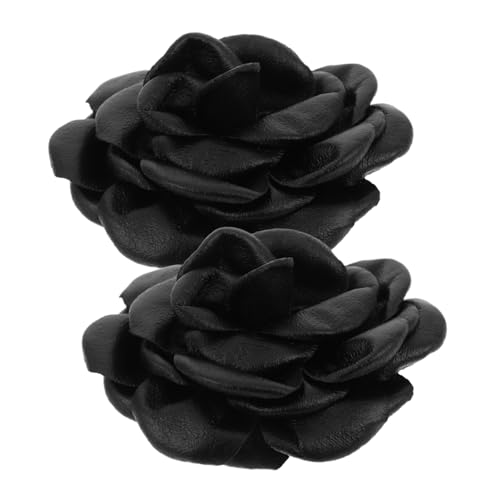 POPETPOP Abnehmbare Blüten Schuhclips für Damen High Heels Hochzeitsschuh Accessoires mit Floraler Verzierung für Braut Party und Festliche Anlässe von POPETPOP