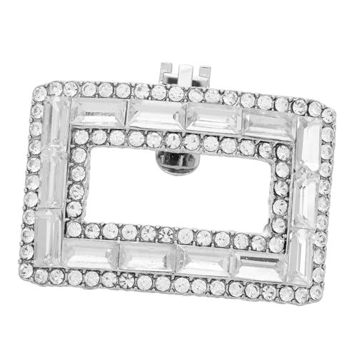 POPETPOP Abnehmbare Schuhclips für Damen Hochzeits Schuhschmuck mit Eleganter Strass Schnalle aus Zinklegierung Modische Schuhdekoration für High Heels bei Hochzeit Party und Alltag von POPETPOP