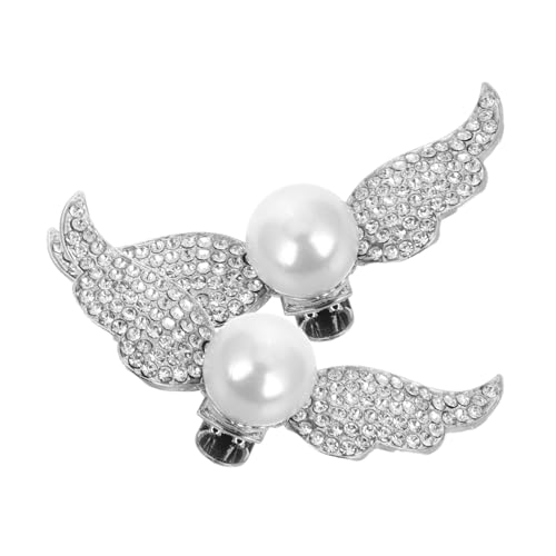 POPETPOP Abnehmbare Strass Schuhclips mit Engelsflügel Design Dekorative Schuhschnalle für Damen Vielseitige High Heel Schmuckverzierung für Hochzeit Party Alltag von POPETPOP