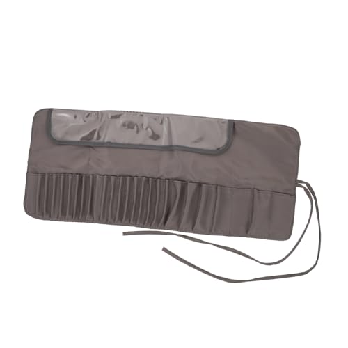 POPETPOP Aufbewahrungstasche Für Make-up-Pinsel Tragbare Kosmetikbürstentasche Kosmetikpinsel-Organizer Rollkoffer Für Make-up-Pinsel Kosmetiktasche Wasserdicht Nylon Rolltasche Reisen von POPETPOP