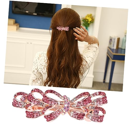 POPETPOP Haarklammer Mit Eleganten -dekoren Rosa Haarspangen Für Besondere Anlässe Für Hochzeiten Und Partys Leicht Und Stark Hält Frisuren von POPETPOP