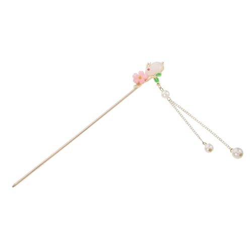 POPETPOP Chinesischer Haarstab mit Quaste Langlebiges Haarschmuck Accessoire aus Legierung und Harz Traditionelles Design für Damen Geeignet für Hanfu Hochzeit und Bühnenauftritte POPETPOP Chinesischer Haarstab mit Quaste Langlebiges Haarschmuck Accessoire aus Legierung und Harz Traditionelles Design für Damen Geeignet für Hanfu Hochzeit und Bühnenauftritte von POPETPOP