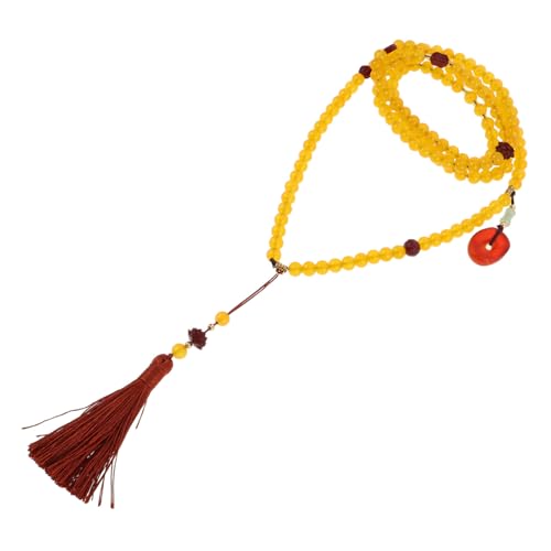 POPETPOP Chinesischer Halsschmuck Für Damen: Lange Perlenkette Mit Quaste – Vielseitiges Retro-schmuck-accessoire Für Kleider, Hanfu Und Cheongsam von POPETPOP