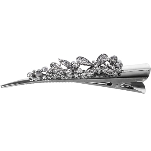 POPETPOP Haarspangen Haar Klammern Frauen-haarnadel Strass-haarnadel Haarschmuck Für Damen Vintage-haarschmuck Clips Haarschmuck Für Frauen Mädchen Haarnadel Cymbidium Fräulein Groß Metall von POPETPOP