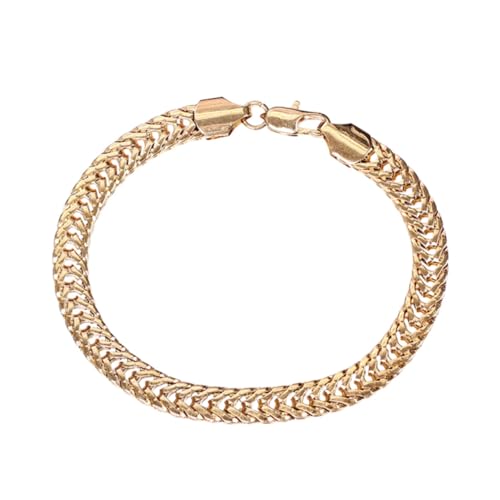 POPETPOP Damen Armband Goldfarben Elegantes Leichtes Schmuckstück mit Anti rost beschichtung Stilvolle Handkette für Alltag und Geschenk Geeignet von POPETPOP