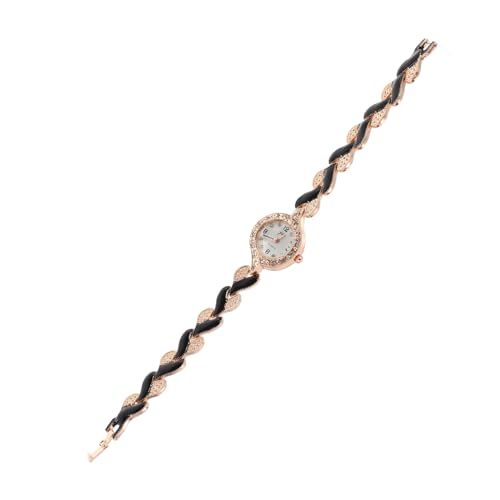 POPETPOP Damen Quarzuhr mit Quadratischem Leichter PU Lederarmband Uhr für Frauen Schlichtes Design Langlebiges Damenuhr als für Freundinnen von POPETPOP