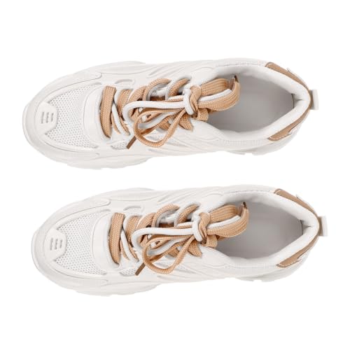 POPETPOP Damen Sneakers Atmungsaktiv Netzmaterial Sportschuhe rutschfest Leicht Jogging Laufschuhe Freizeit Fitness Trainingsschuhe von POPETPOP