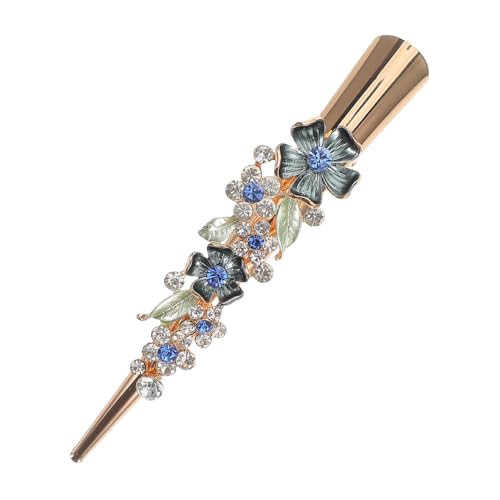 POPETPOP Dekorativer Haarklammer mit Blumenrhinestones Stabiler Alligator Haarclip Vielseitig für Damen Zuverlässiger Haarschmuck für Styling Hochzeit und Alltag POPETPOP Dekorativer Haarklammer mit Blumenrhinestones Stabiler Alligator Haarclip Vielseitig für Damen Zuverlässiger Haarschmuck für Styling Hochzeit und Alltag von POPETPOP