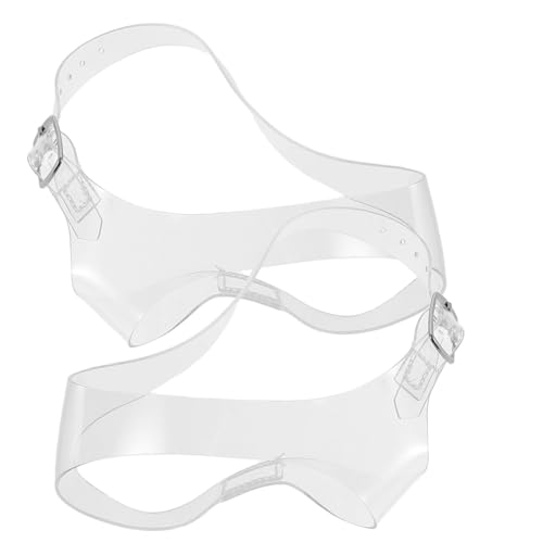 POPETPOP Dekorativer Transparenter High Heels Schuhriemen für Damen Rutschfeste Verstellbare Fersenriemen für Sicheren Halt und Druckentlastung bei Partys Hochzeiten und Formellen Anlässen von POPETPOP