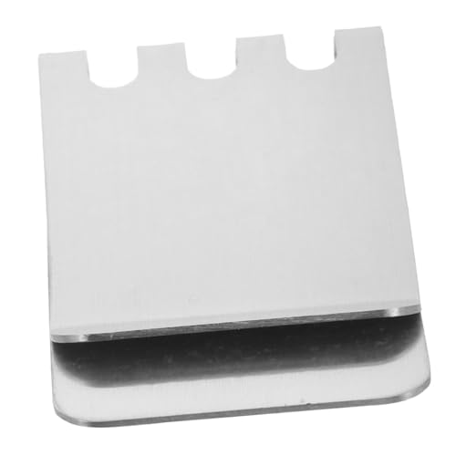 POPETPOP Edelstahl Geldklammer Wallet Geldclip mit Sicherem Mechanismus für Bargeld und Kreditkarten Minimalistischer Geldbeutel Herren Dünn Leichter Cash Holder Clip Modernes Portemonnaie von POPETPOP